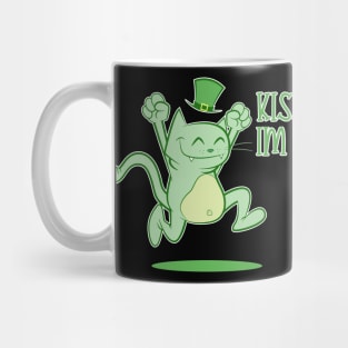 KISS ME IRISH CAT Mug